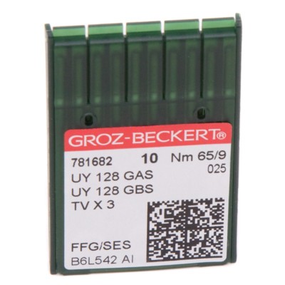 Иглы GROZ-BECKERT UY 128 GAS SES №65 (уп.10шт.) (1)