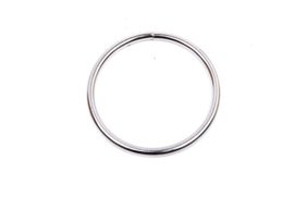 кольцо металл 40х3 мм цв никель (уп 100шт) купить по 8.5 - в интернет - магазине Веллтекс | Томск
.