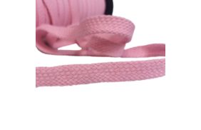 шнур для одежды плоский 15мм, 100хб, цв розовый/130 (катушка 50м) bombacio купить по 13.5 - в интернет - магазине Веллтекс | Томск
.