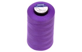 нитки швейные 100% pe 40/2 цв s-218 фиолетовый яркий (боб 5000ярдов) veritas купить по 119 - в интернет - магазине Веллтекс | Томск
.