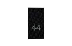 р044пч 44 - размерник - черный (уп.200 шт) купить по цене 115 руб - в интернет-магазине Веллтекс | Томск
