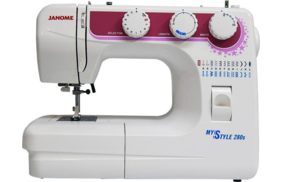 бытовая швейная машина janome my style 280s купить по доступной цене - в интернет-магазине Веллтекс | Томск
