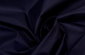 ткань курточная таффета 190t, wr/pu silver, 65гр/м2, 100пэ, 150см, синий темный/s058, (рул 100м) d купить в Томске.