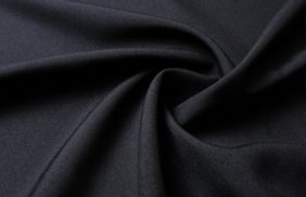 ткань габардин 180гр/м2, 100пэ, 150см, черный/s580, (рул 50м) tpx051 купить в Томске.